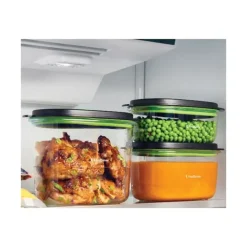 Lot 3 Boîtes Alimentaires Sous Vide Fraîcheur & Marinade 0.7L + 1.2L + 1.8L FoodSaver