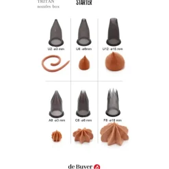 Lot 6 Douilles Tritan Débutant De Buyer