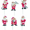Lot de Figurine Père Noël Jardinier 35 x 40 mm (x48) Florensuc