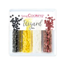 Mallette décors en sucre Wizard Mix 61g ScrapCooking