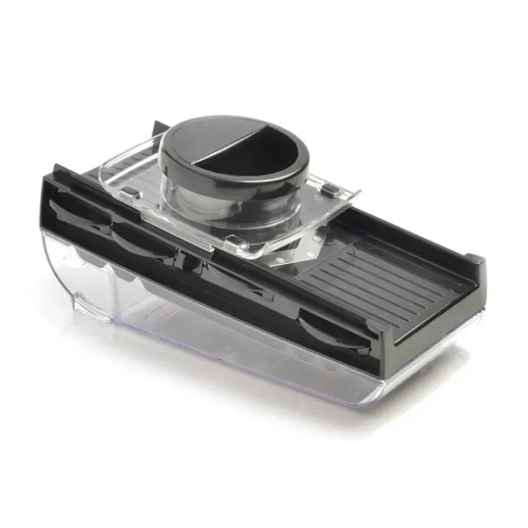 Mandoline de Cuisine 5 lames avec réservoir noir Mastrad