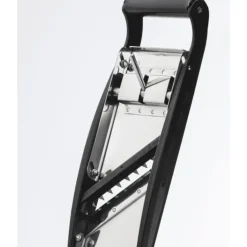 Mandoline Inox Compact-PRO Basalte 2 peignes Effileurs Bron Coucke