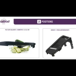 Mandoline Multi-râpes en V Mastrad