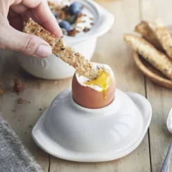 Mini Cocotte Coquetier en Céramique Ø 14 cm Argile Emile Henry