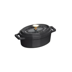 Mini Cocotte ovale 11 cm Staub fonte Noir