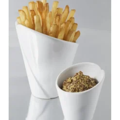 Mini Cornet de Frites Blanc 5cl French Classique Revol