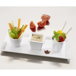 Mini Cornet de Frites Blanc 5cl French Classique Revol