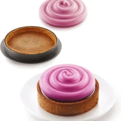 Mini Moule Silicone Tartelette Twist Silikomart 3D Design