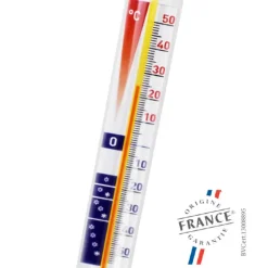 Mini Thermomètre Vertical en Verre Alla France