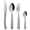 Ménagère 24 pièces Cheese (martelé) Inox 18% 3 mm Comas