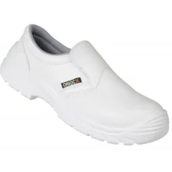 Mocassins de Sécurité T.38 Blanc QUINTANAR Robur