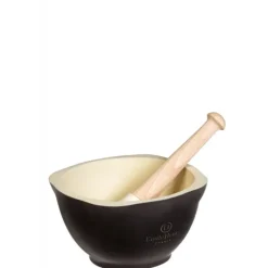 Mortier Pilon Céramique Fusain Ø 14 cm Emile Henry
