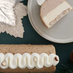 Moule à Bûche de Noël XXL Inox 45 cm Scrapcooking