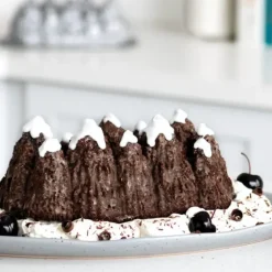 Moule à Cake Forêt de Sapins Silver Nordic Ware