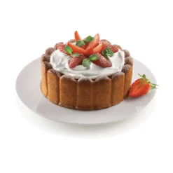 Moule à Charlotte Silicone 180 mm x H 60 mm Silikomart