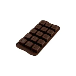 Moule à Chocolat 15 Carrés Easy Choc - Silicone Spécial Chocolat
