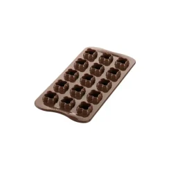 Moule à Chocolat 15 Choco Game Easy Choc - Silicone Spécial Chocolat