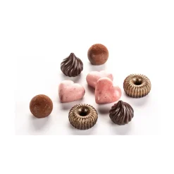 Moule à Chocolat 12 Cœurs Bombés Easy Choc - Silicone Spécial Chocolat