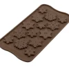 Moule à Chocolat 14 Flocons Easy Choc - Silicone Spécial Chocolat