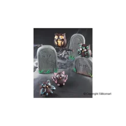 Moule à Chocolat 12 Hiboux Easy Choc - Silicone Spécial Chocolat