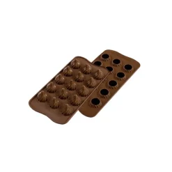 Moule à Chocolat 15 Sphères Torsadées Easy Choc - Silicone Spécial Chocolat