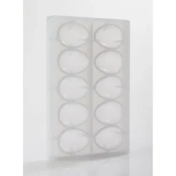 Moule à Chocolat Oeuf Lisse 6,5 cm (x10) Barry