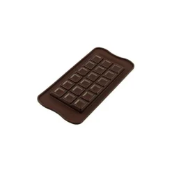 Moule à Chocolat Tablette Carrés Creux Easy Choc - Silicone Spécial Chocolat