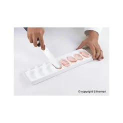 Moule à Glace Silicone 16 Mini Esquimaux avec bâtonnets SilikoMart