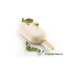 Moule à Glace Silicone 16 Mini Esquimaux avec bâtonnets SilikoMart