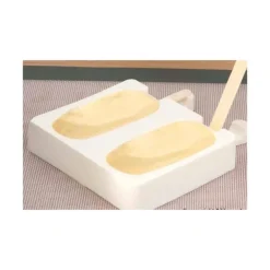 Moule à Glace Silicone 2 x 2 Esquimaux 90 ml avec bâtonnets SilikoMart