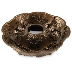 Moule à Gâteau Bundt Couronne d'Automne Bronze Nordic Ware