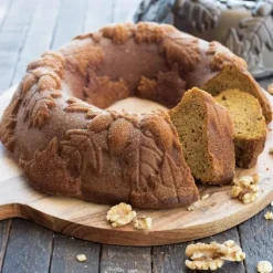 Moule à Gâteau Bundt Couronne d'Automne Bronze Nordic Ware