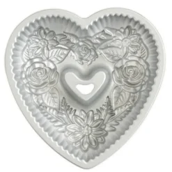 Moule à Gâteau Bundt Cœur Floral Toffee Nordic Ware