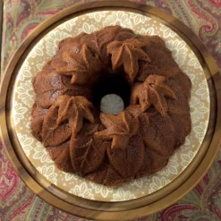 Moule à Gâteau Bundt Feuilles d'Automne Bronze Nordic Ware