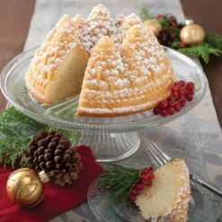 Moule à Gâteau Bundt Forêt de Sapins Silver Nordic Ware