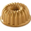 Moule à Gâteau Bundt Élégant Gold Nordic Ware