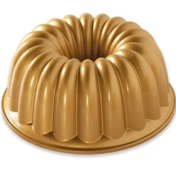 Moule à Gâteau Bundt Élégant Gold Nordic Ware