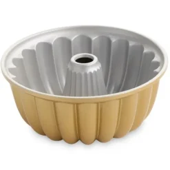 Moule à Gâteau Bundt Élégant Gold Nordic Ware