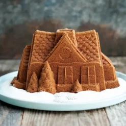 Moule à Gâteau Bundt Maison Silver Nordic Ware