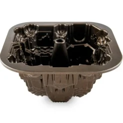 Moule à Gâteau Bundt Maison Hantée Bronze Nordic Ware
