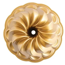 Moule à Gâteau Bundt Pirouette Gold Nordic Ware