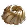 Moule à Gâteau Bundt Tourbillon Gold Nordic Ware