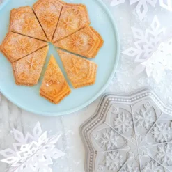 Moule à Gâteau Flocon de Neige Silver Nordic Ware