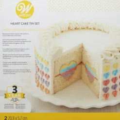 Moule à gâteau fourrage Coeur Wilton