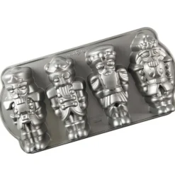 Moule à Gâteaux Casse-Noisettes (x4) Silver Nordic Ware