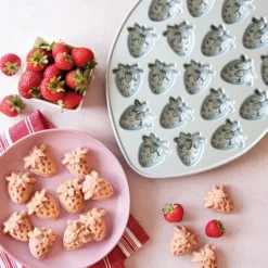 Moule à Gâteaux Fraises (x19) Toffee Nordic Ware