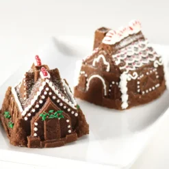 Moule à Gâteaux Petites Maisons (x2) Silver Nordic Ware