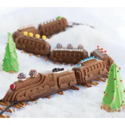 Moule à Gâteaux Train Nordic Express (x7) Silver Nordic Ware