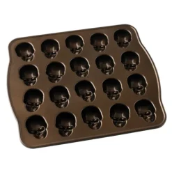 Moule à Gâteaux Têtes de Mort (x20) Bronze Nordic Ware