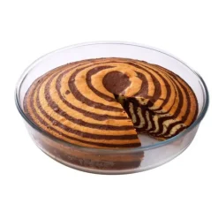 Moule à Manqué en Verre 25 cm 2,1 L Bake & Enjoy Pyrex